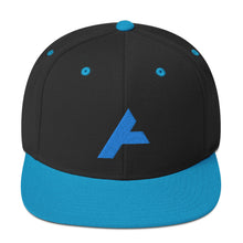 Load image into Gallery viewer, Fisher Agencies Snapback Hat (Black/Teal)