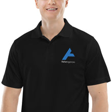 Load image into Gallery viewer, Fisher Agencies Men's Champion performance polo (Black)