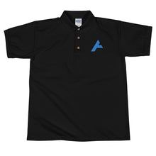 Load image into Gallery viewer, Fisher Agencies Polo Shirt (Black &amp; White)

